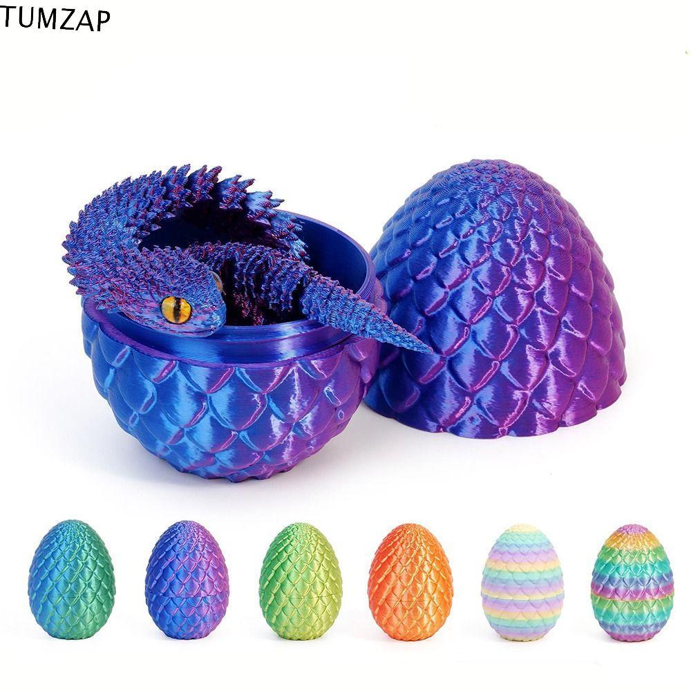 TUMZAP 3ง พิมพ์ของเล่นงู, ทั้งหมด-ใน-หนึ่งปั้นงูไข่3งพิมพ์งูไข่,สีลูกอมสมจริงหมุนได้สร้างสรรค์งูเรืองแสงเครื่องประดับตกแต่งคริสต์มาส