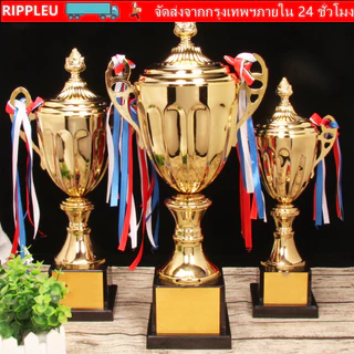 RIPPL ถ้วยเล็ก รุ่นโลหะ แชมป์รางวัลรางวัลรางวัลหัตถกรรมที่มีฝาปิดเกมกีฬาโรงเรียนซัพพลายวินเนอร์ของเล่นสําหรับทีมการแข่งขันกีฬ