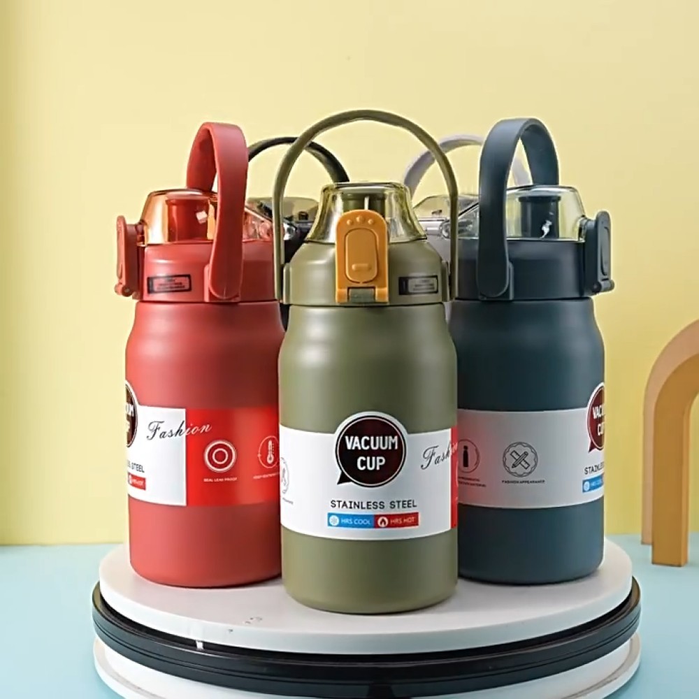 【DAL】ขวดน้ำเก็บความเย็น 2000ml สเตนเลส316 กระติกน้ำสแตนเลส 2 ลิตร กระบอกน้ำเก็บอุณหภูมิ ความจุ 2ลิตร