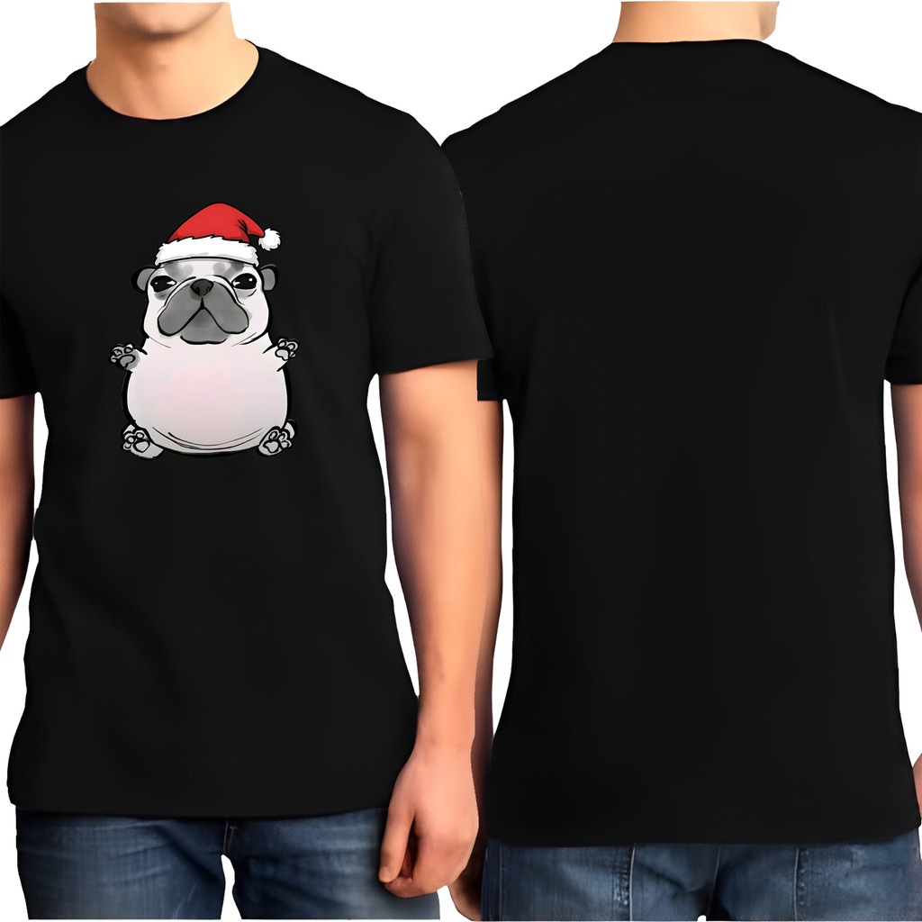 เสื้อยืด PIBBLE CHRISTMAS I AM PIBBLE| DTF Design for Men & Women TC Cotton 30s