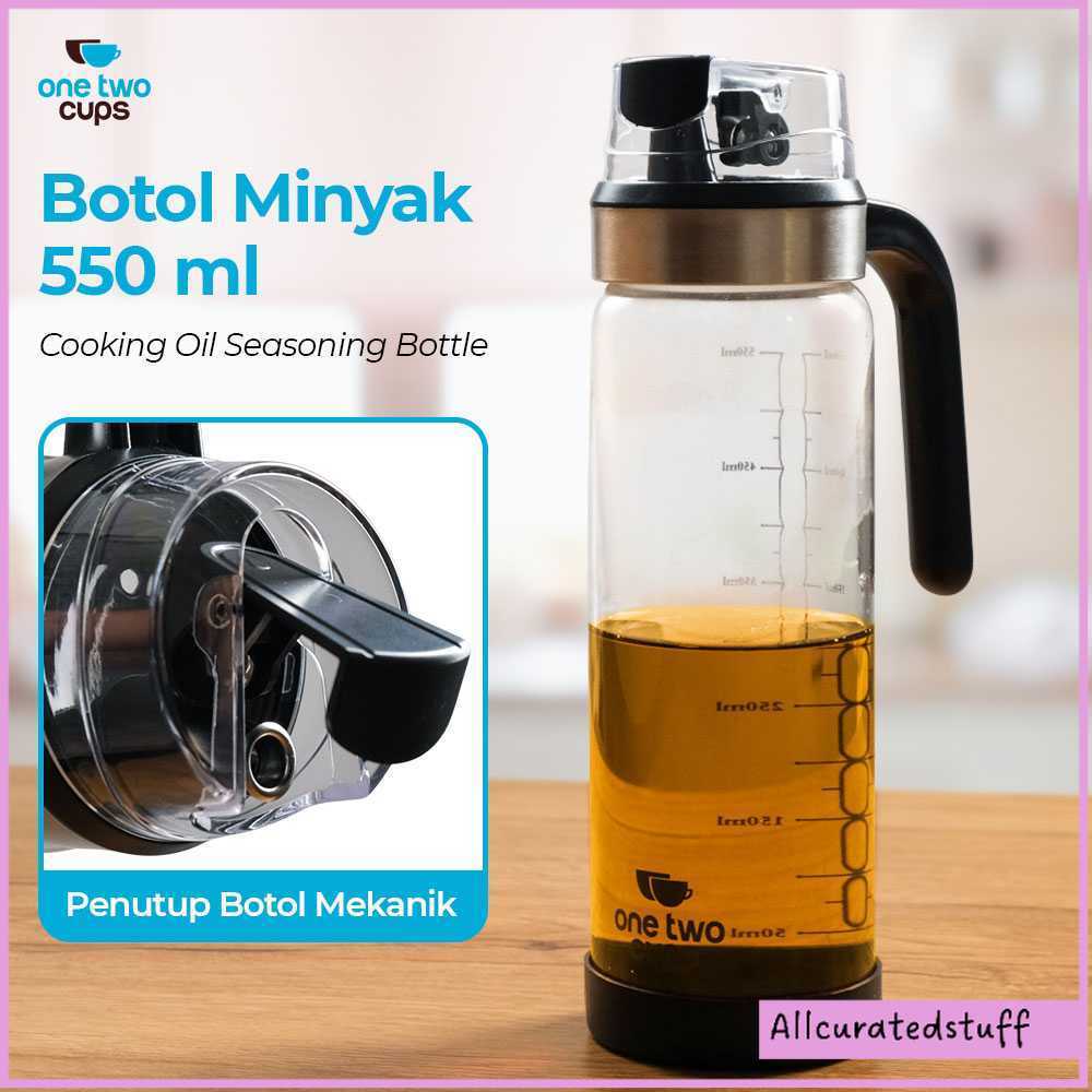 One Two Cups AN RU ขวดปรุงรสน้ํามันปรุงอาหาร 550ml - YH-033