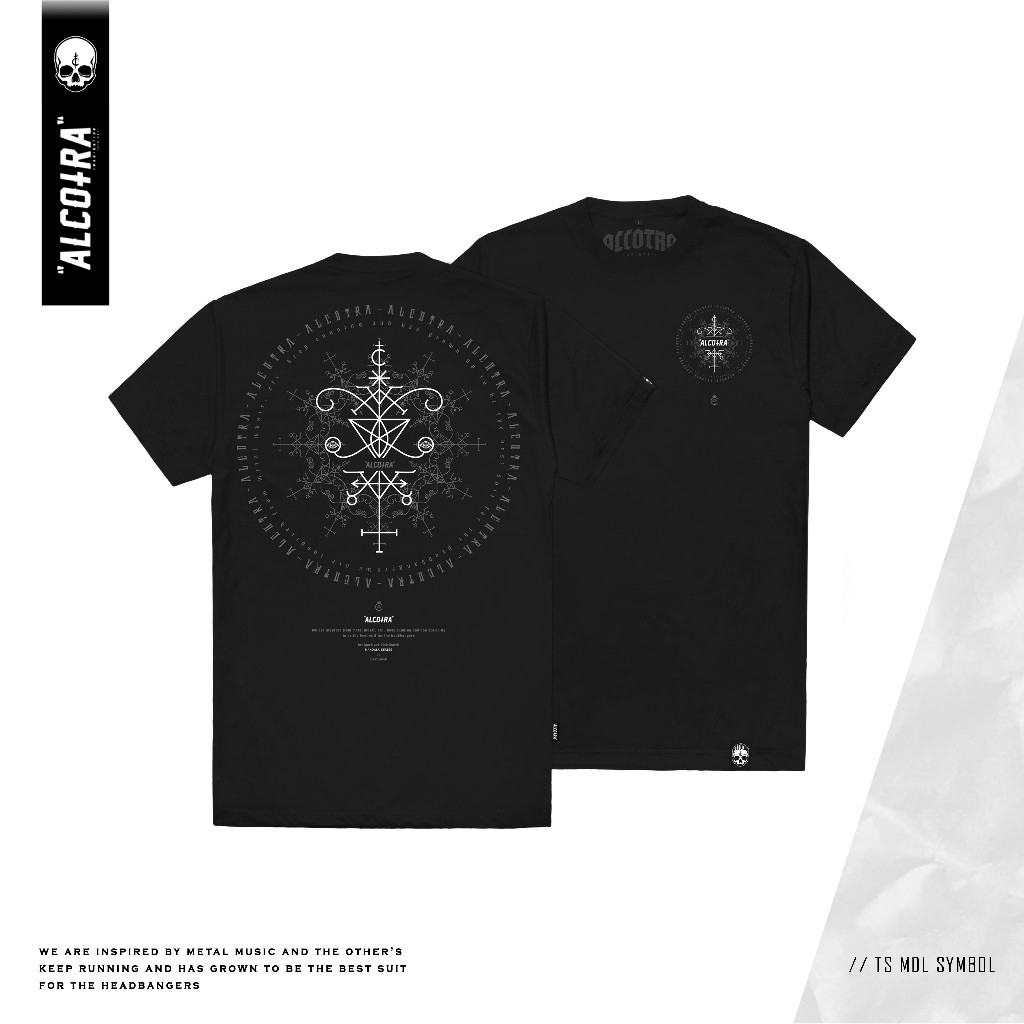 TS MDL SYMBOL // เสื้อยืด MANDALA SYMBOL ALCOTRA