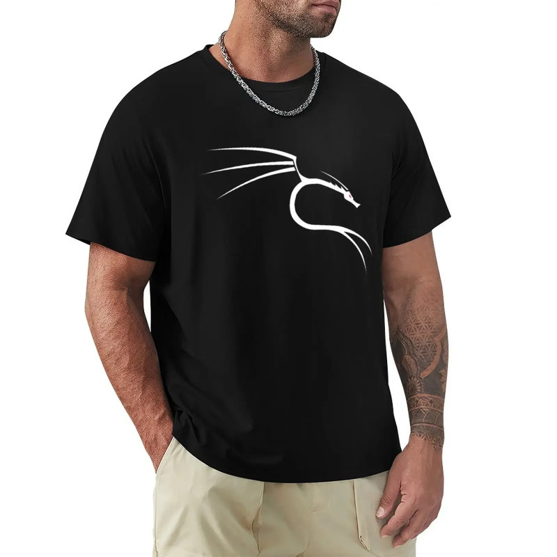 จัดส่งตลอด 24 ชั่วโมง  เสื้อยืด Kali Linux - ของขวัญที่ดีสําหรับคนรัก Linux ผู้ดูแลระบบ เสื้อยืดเหงื