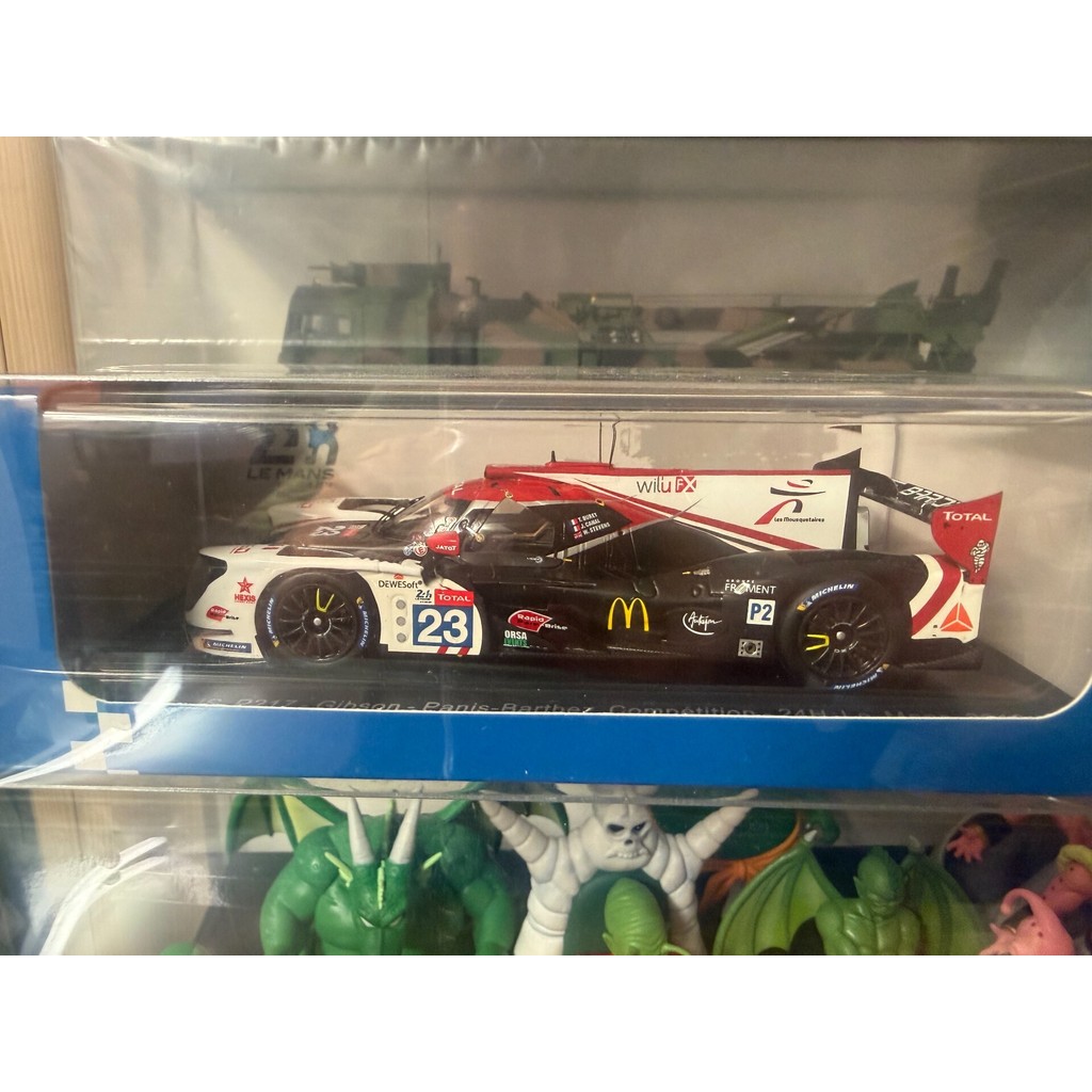 1/43 Spark Ligier JS P217 Gibson-Panis-Barthez 2018 Le Mang 24 ชั่วโมง Race ยี่ห้อใหม่ที่ยังไม่ได้เป
