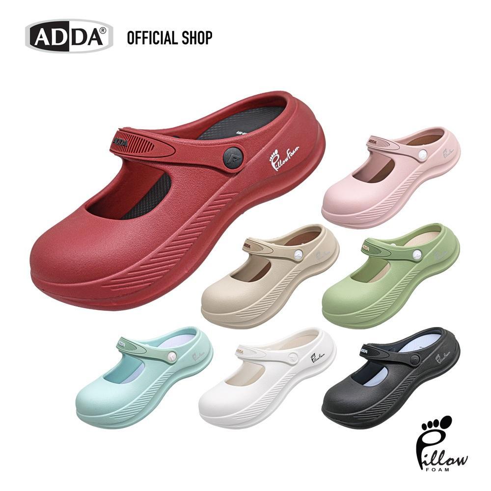 ADDA รองเท้าแตะ รองเท้าผู้หญิง รองเท้าแตะแบบสวม รุ่น 5PF05  (ไซส์ 4-6)