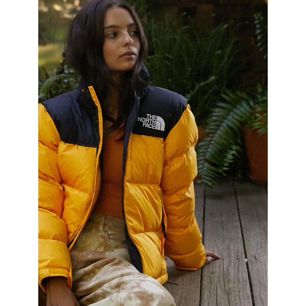 เวอร์ชั่นอเมริกันของแท้ TNF North Side 1996 Down Jacket ผู้หญิง Nuptse ฤดูหนาวหนา Warm Street Wear H