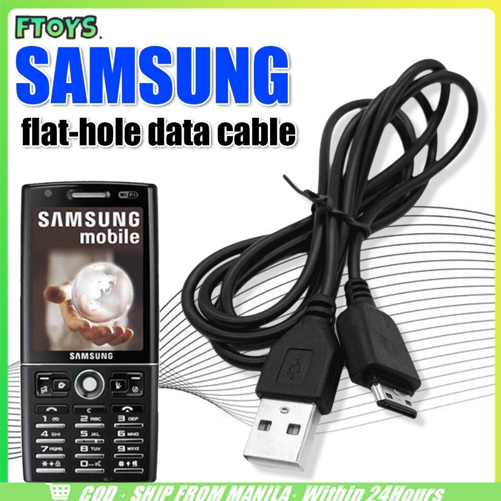 จัดส่งใน24ซม.สายชาร์จ USB สําหรับมือถือSamsung GT-1200RME1202I S3600C SCH-B309 สายยาว1M