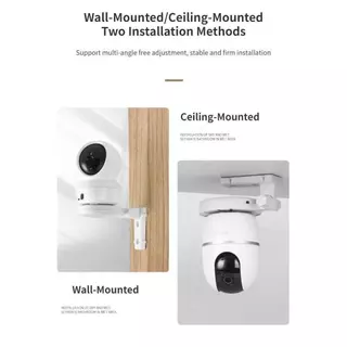 ตัวยึดกล้องวงจรปิด แบบไม่ต้องเจาะผนัง สําหรับ XIAOMI EZVIZ LECHENG TP 360 CCTV Holder Stand