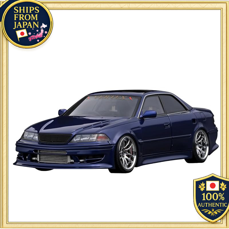 Ignition Model > VERTEX JZX100 MARK-II > 1/18 Blue Metallic Finished Model IG3581