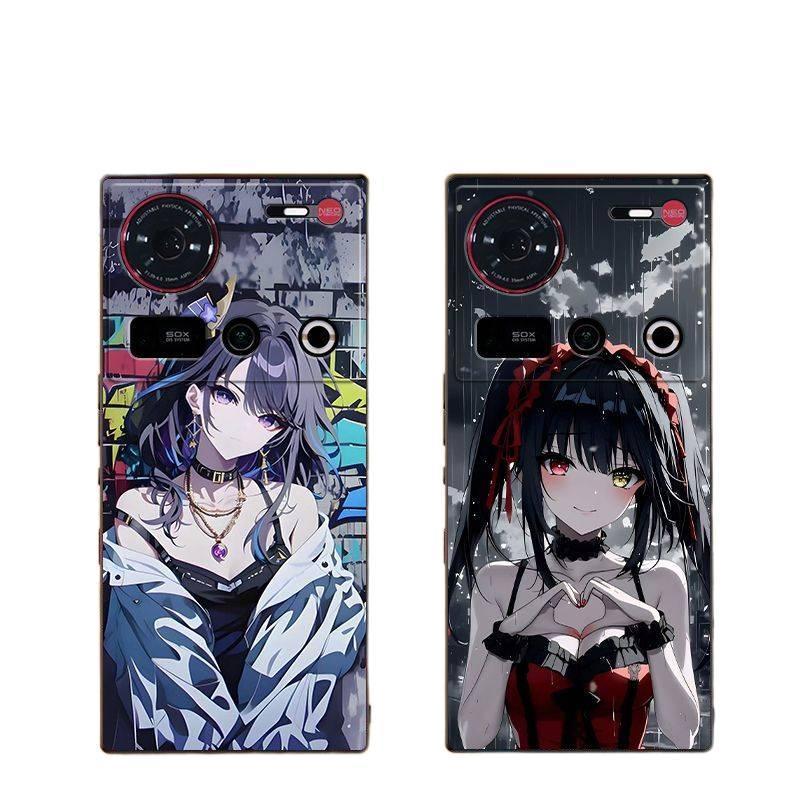 Frosted Soft Case สําหรับ Nubia Z70SUltra เคสโทรศัพท์ Z70Ultra/Z60Ultra อะนิเมะ Z50Ultra ป้องกันกรณี