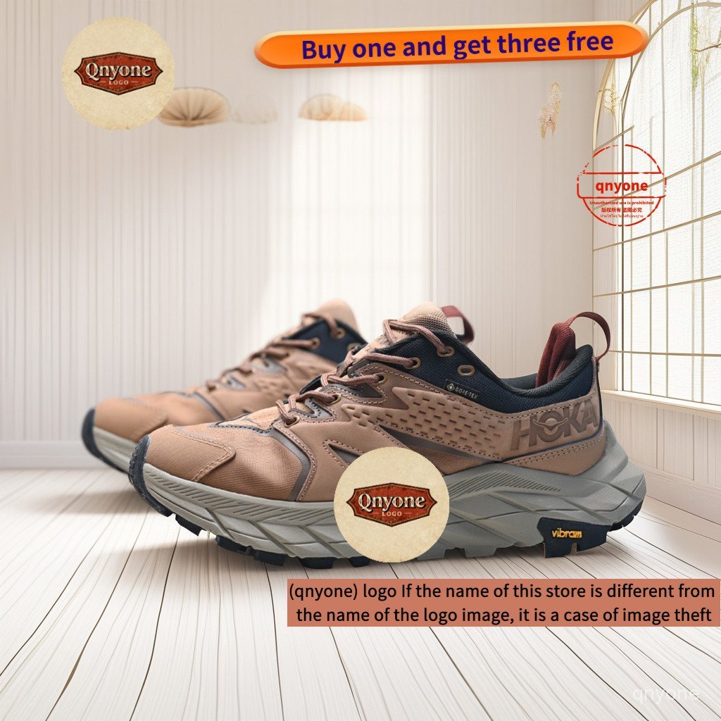 Hoka Anacapa Low GTX รองเท้ากันน้ําสำหรับการวิ่งข้ามประเทศ 8IYX