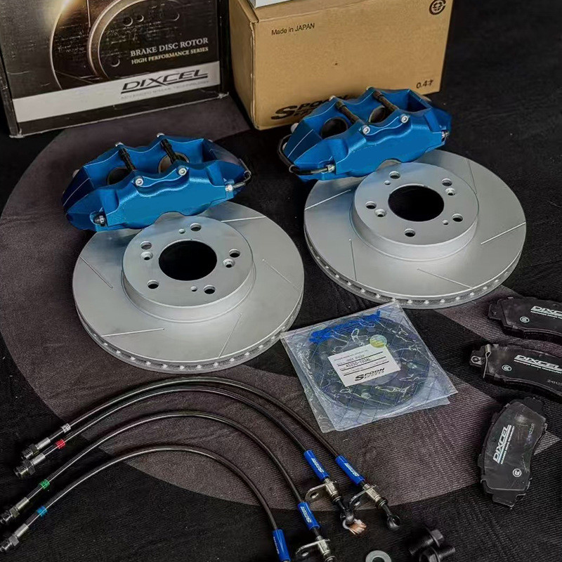 เหมาะสําหรับช้อน Honda gk5 gn1 fit gn1 jazz city 4-Piston Brake Calipers