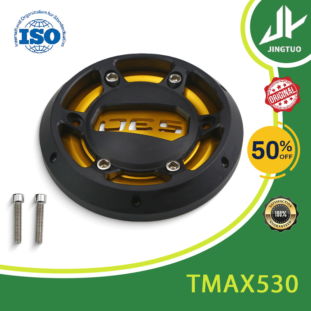 เครื่องยนต์รถจักรยานยนต์ Stator ฝาครอบ Protector Guard Slider สําหรับ Yamaha TMAX530 TMAX 530 TMAX 5