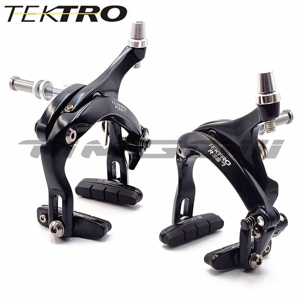 Tektro R357 เบรค C-Brake แขนยาว สำหรับจักรยานถนน / จักรยานพับ Dual Pivot Caliper ระยะเบรค 55-73mm
