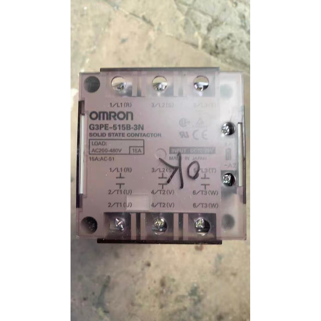 Omron Solid State Relay สาม-Phase G3PE-525B-3N/535B/545B 515B-3N DC12-24