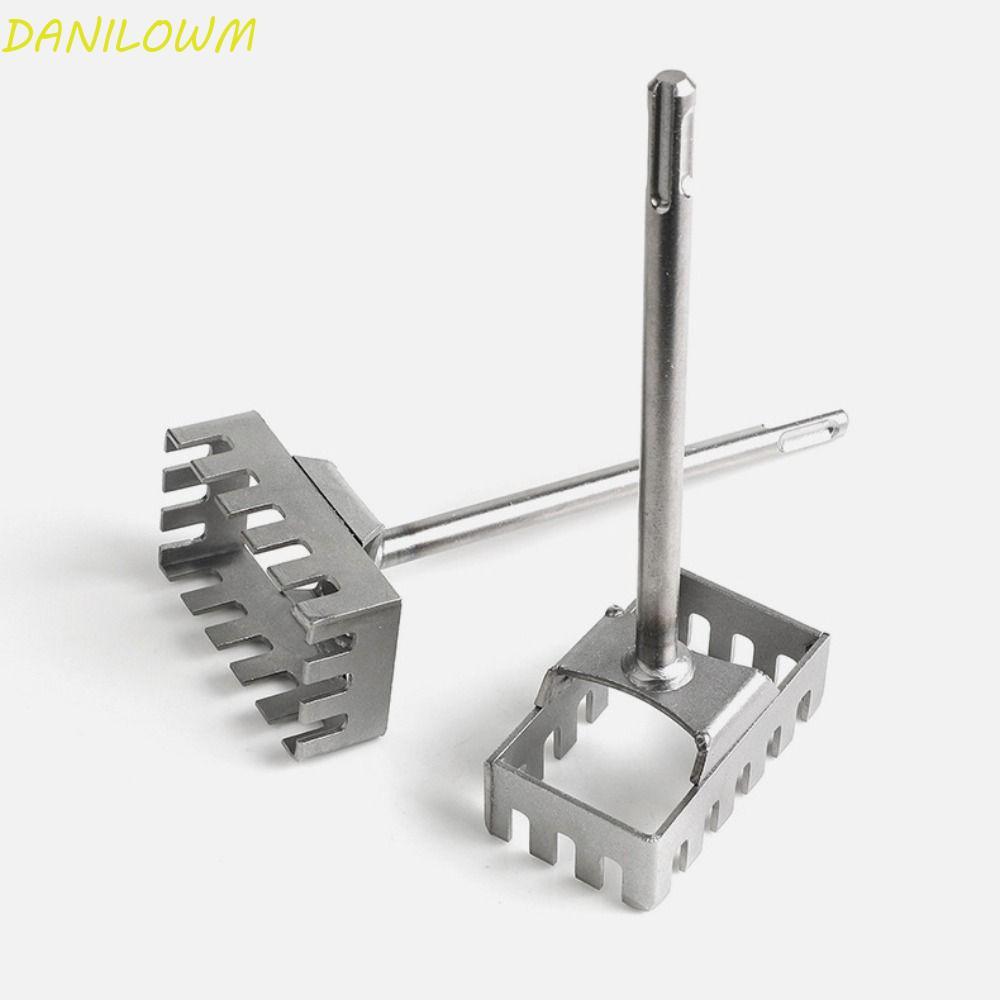 DANILOWM เครื่องตัดรูสี่เหลี่ยม, Slotting Square-handle 4 Pits Square Socket Punch, Quick Cutting Pu