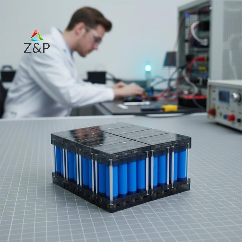 [Z&PT] DIY Energy Storage Kit 18650 Battery Holder Case Box Braet Slot PC วัสดุพลาสติกรองรับ 6P 8P S