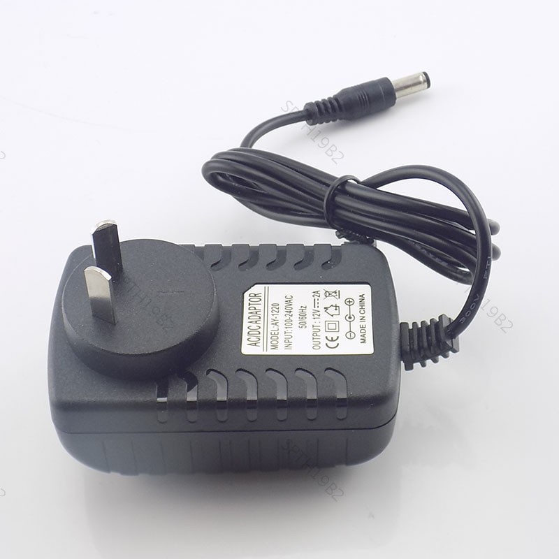 ออสเตรเลีย AU ปลั๊ก 12V 2A 2000mA 100-240V AC เป็น DC Power Adapter Supply Charger ชาร์จ TH19B2
