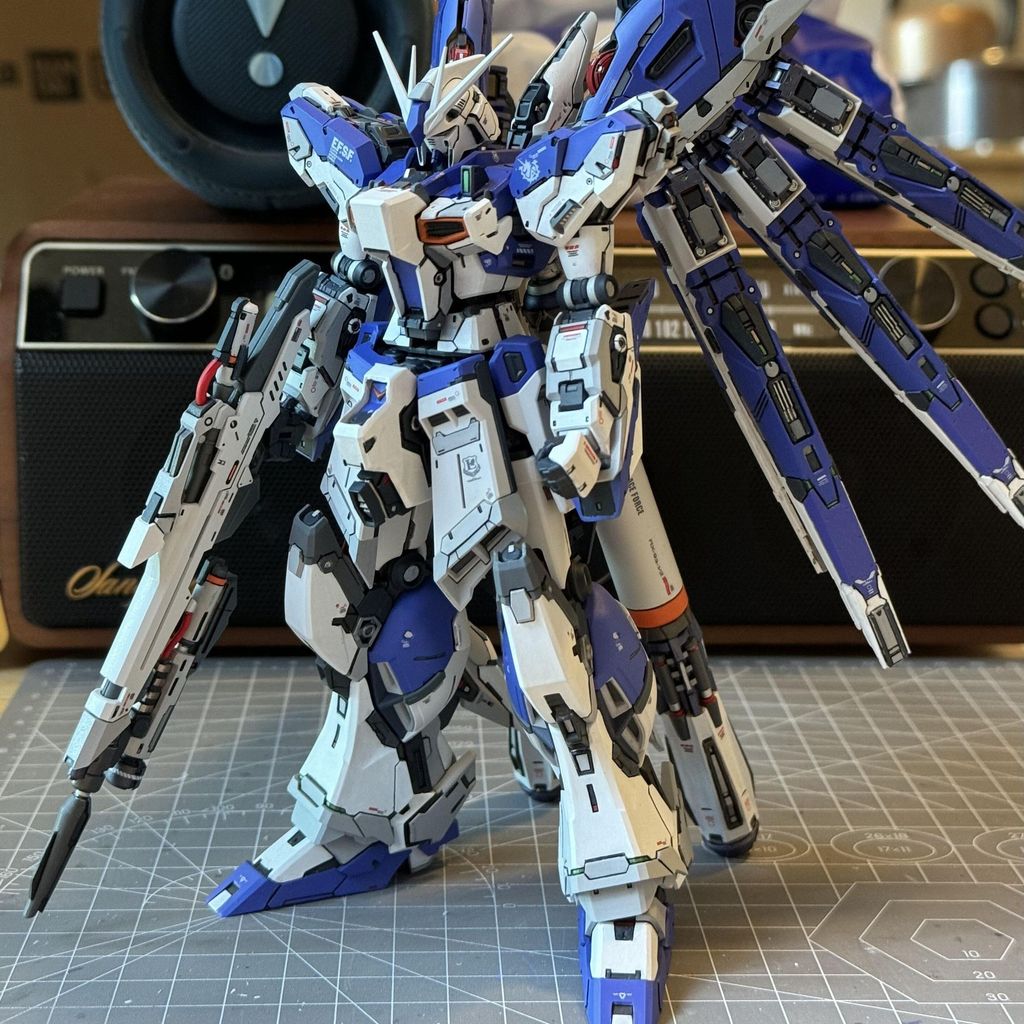ซ่อมรุ่น GL RG Manatee Gundam 1/144HI-V Amro Gundam ประกอบรุ่นของเล่นสติกเกอร์น้ํา