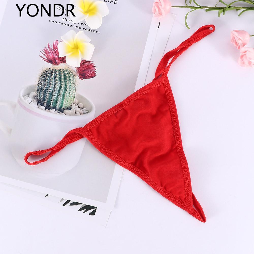 YONDR Thong ชุดชั้นใน กางเกงบิกินี่แบบจีสตริง