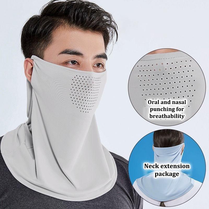 Teeny-Weeny UV Protection Neck Wrap ผ้าไหมน้ำแข็ง สวมใส่ตอนเล่นกีฬา ป้องกันรังสียูวี