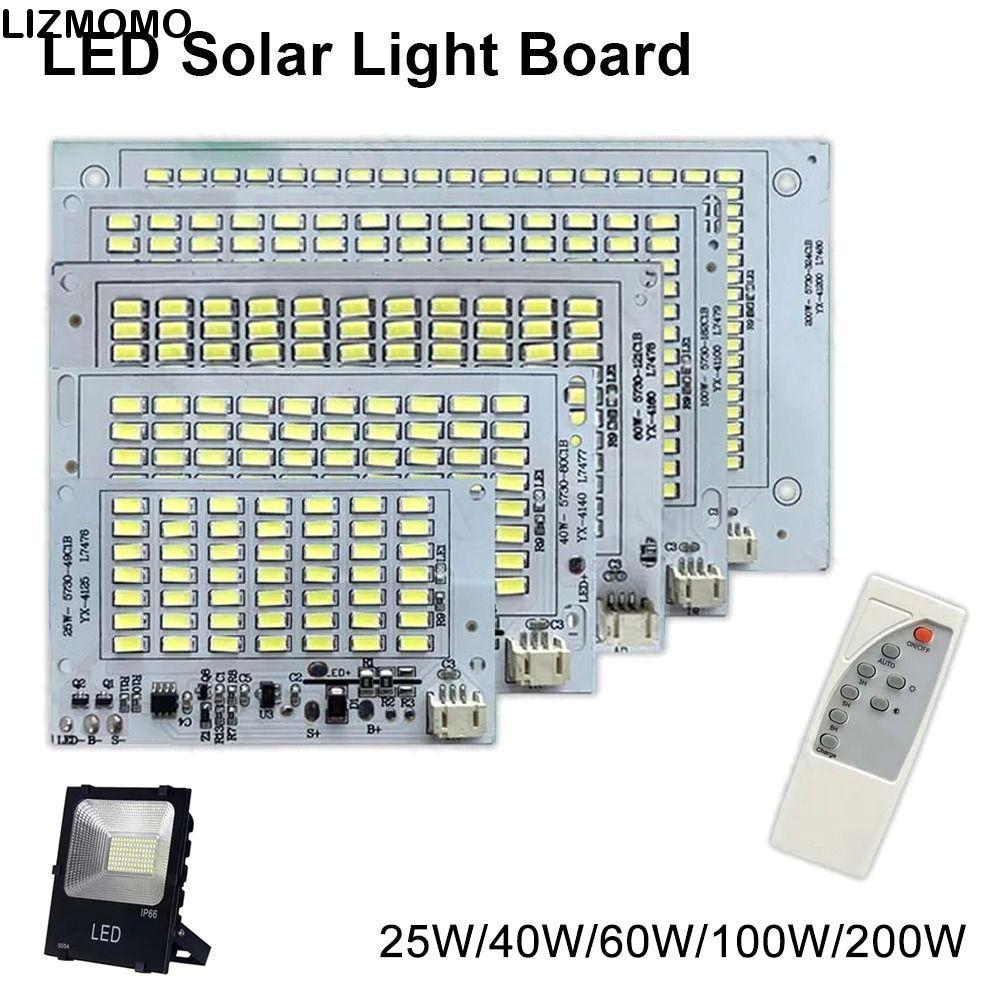 LIZMOMO 1 ชิ้นแผงแหล่งกําเนิดแสง,แสงสีขาว SMD5730 บอร์ดไฟ LED,พร้อมรีโมทคอนโทรลความสว่างสูง 25/40/60/100/250 วัตต์รีโมทคอนโทรล Floodlight