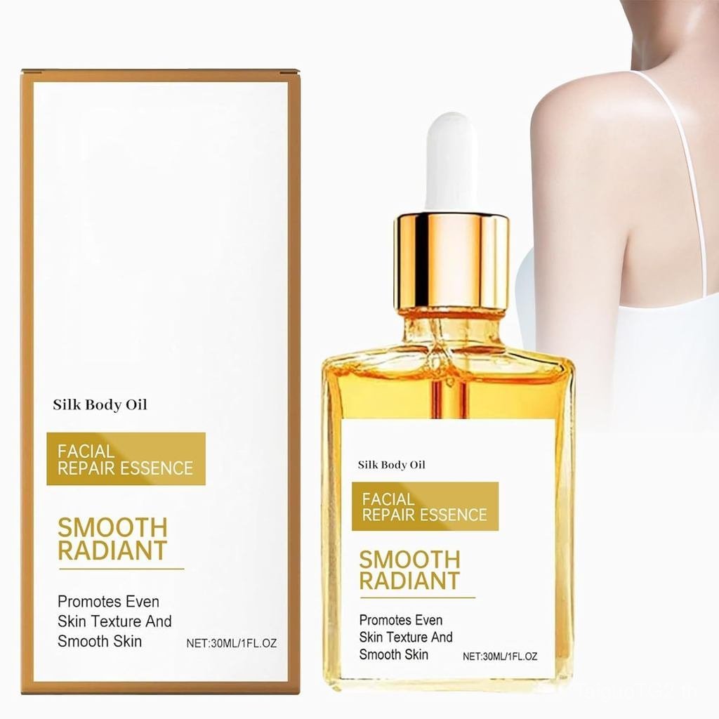 Silk Body Oil,Silk Body Oil, Perfume Oil,Bath & Shower Oi-l for Smooth and Hydrated Skin, Refreshing
