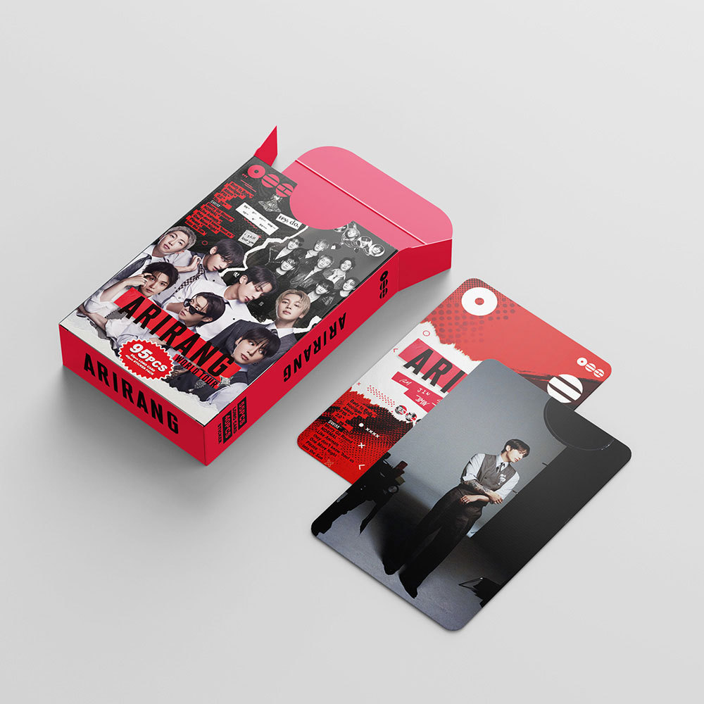 30-96pcs ARIRANG Pocas Lomo การ์ด Poca ว่ายน้ํา JUNG KOOK JK SUGA แผนที่ D-DAY Photocards JIMIN Kim 