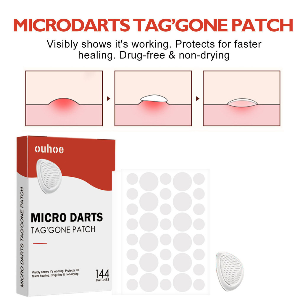 OUHOE 痘痘贴 皮肤净痘粉刺痘痘黑痣护理皮肤标签贴OUHOE acne patch skin acne powder chenhuan585858.my20260411