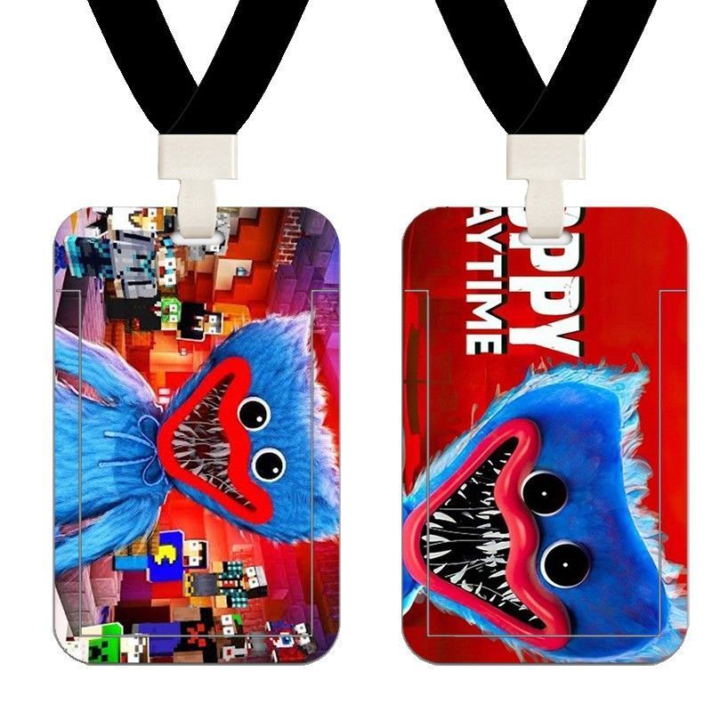 Poppy Playtime Access Control Card Holder สําหรับสํานักงานและโรงเรียนสําหรับเด็กผู้ชาย Card Cover