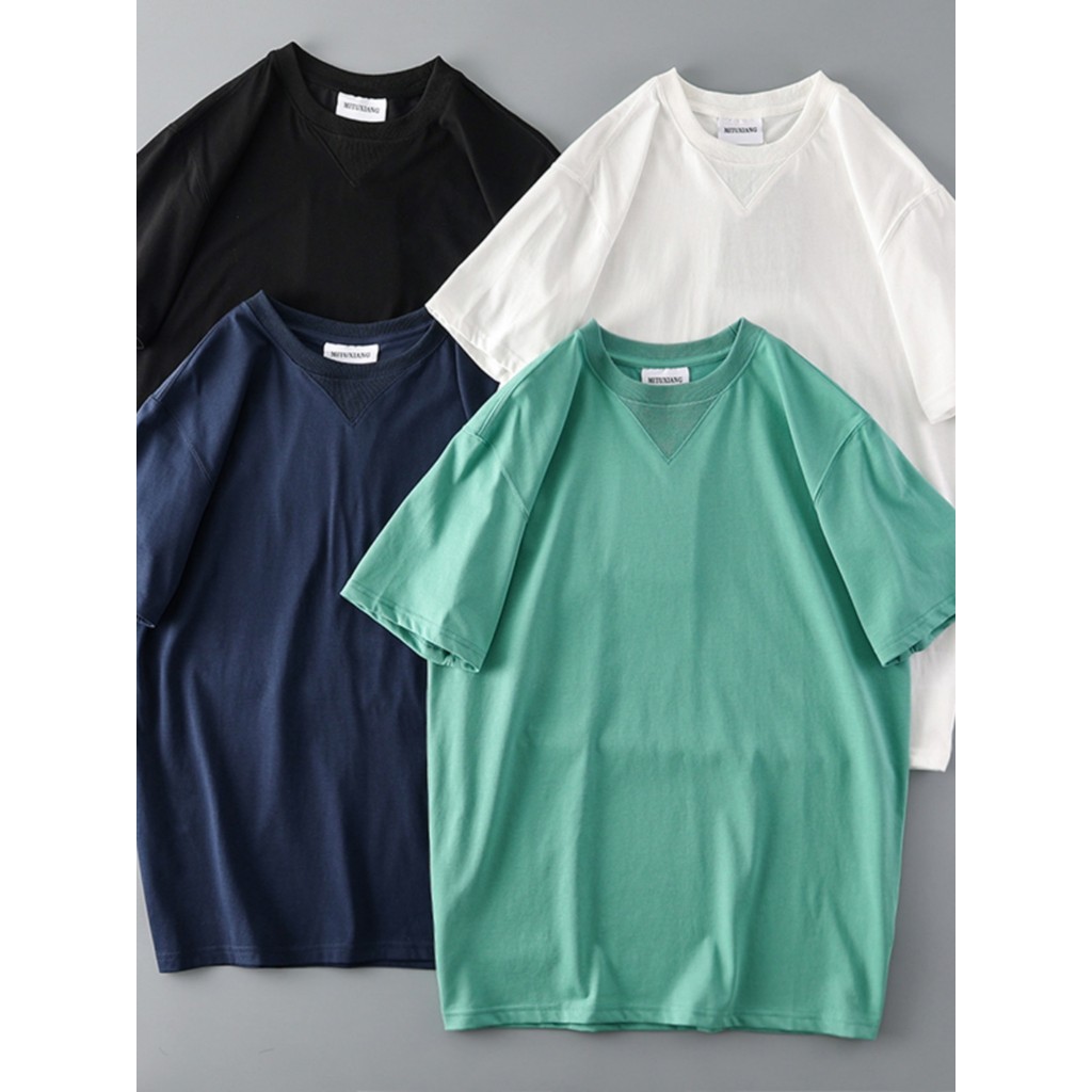 เสื้อยืดแขนสั้นผ้าฝ้ายแท้Dupont Solona เหมาะสำหรับฤดูร้อนปี 2024 สไตล์ใหม่