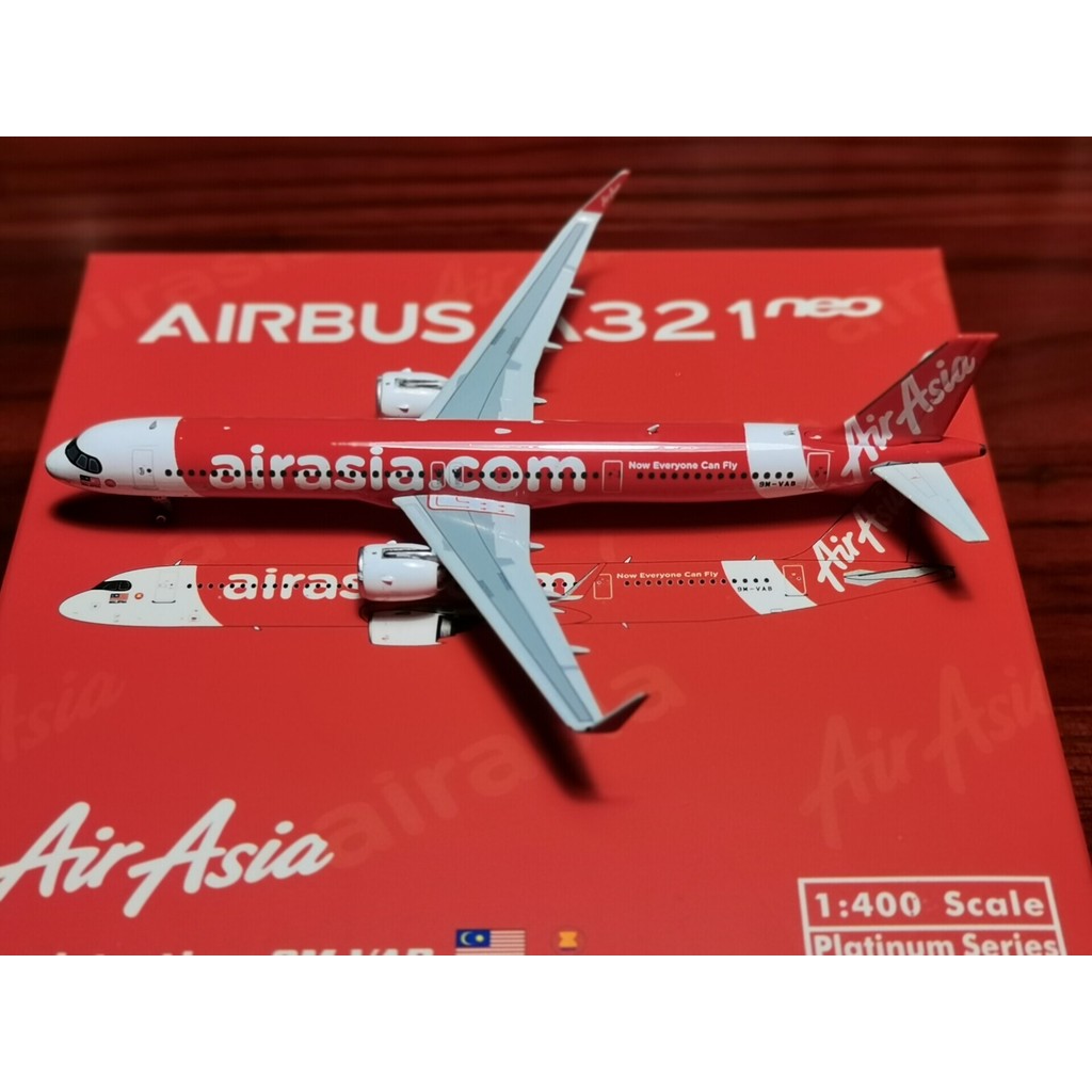 #1:: : รุ่น 400#PH马来西亚亚洲航空A321neo 9M-