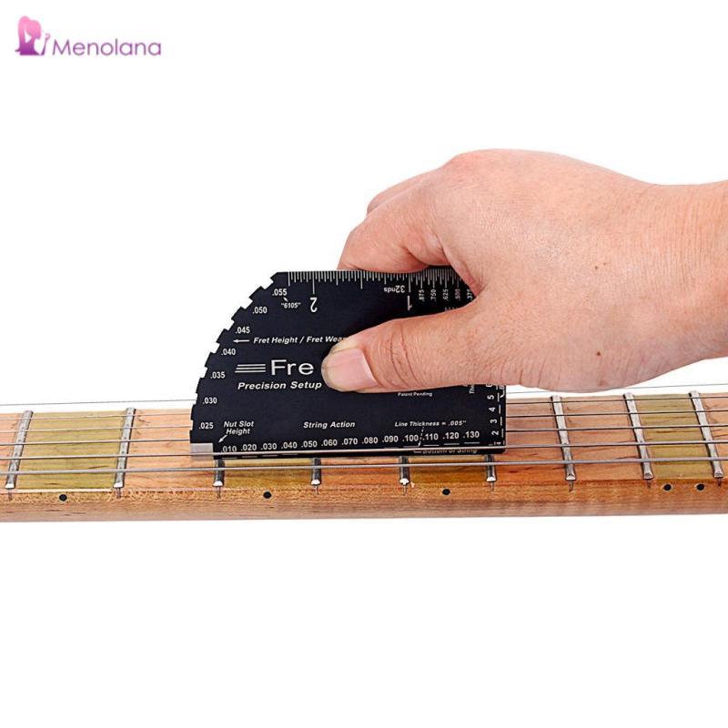 [Menolana] Precision 8in1 Guitar String Action Gauge Fret Rocker Ruler Luthier Tool
