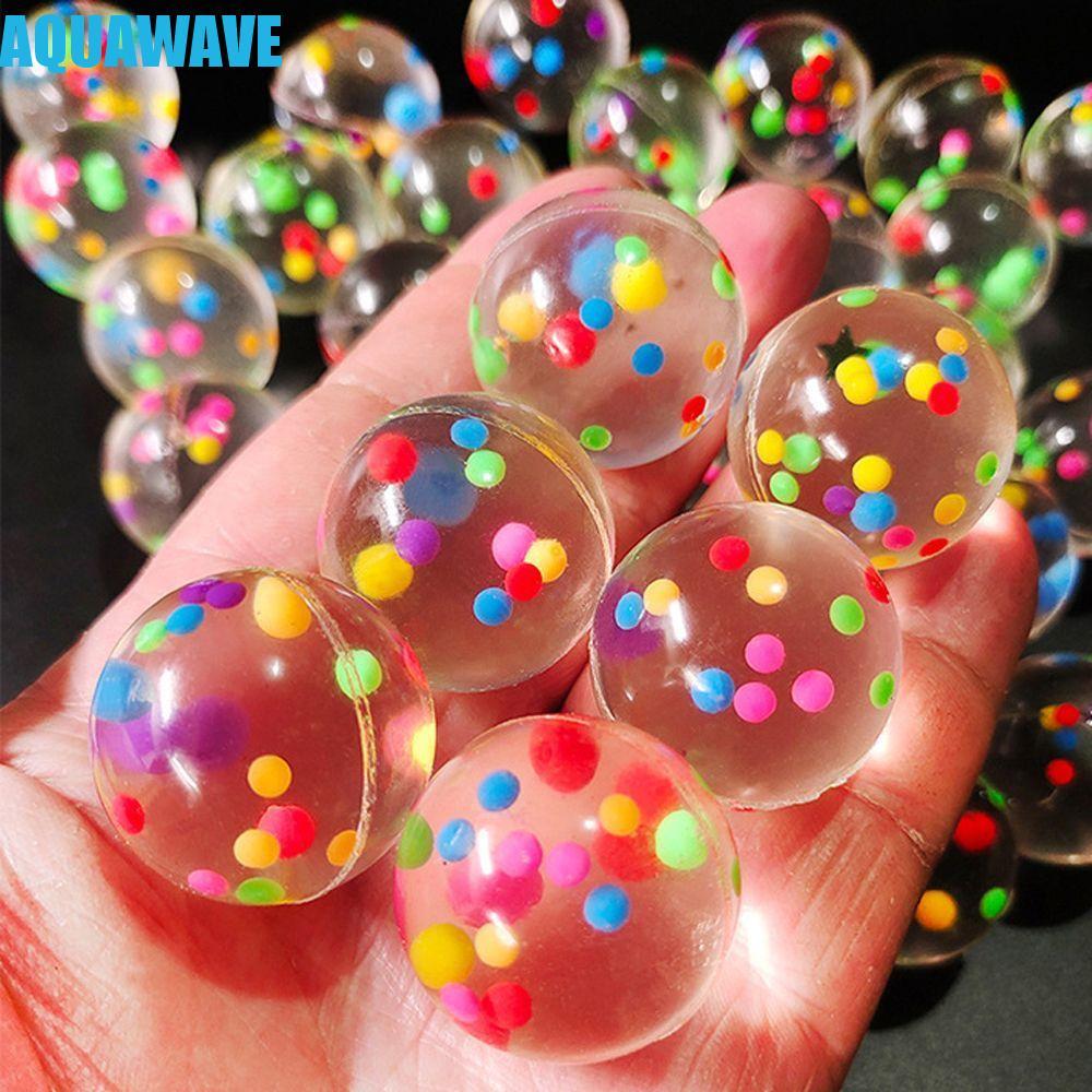 AQUAWAVE Jelly Bouncing Balls ของเล่นเด้ง ลูกบอลลอยน้ํา ลูกบอลพินบอล ลูกบอลยาง ของขวัญ ยืดหยุ่น