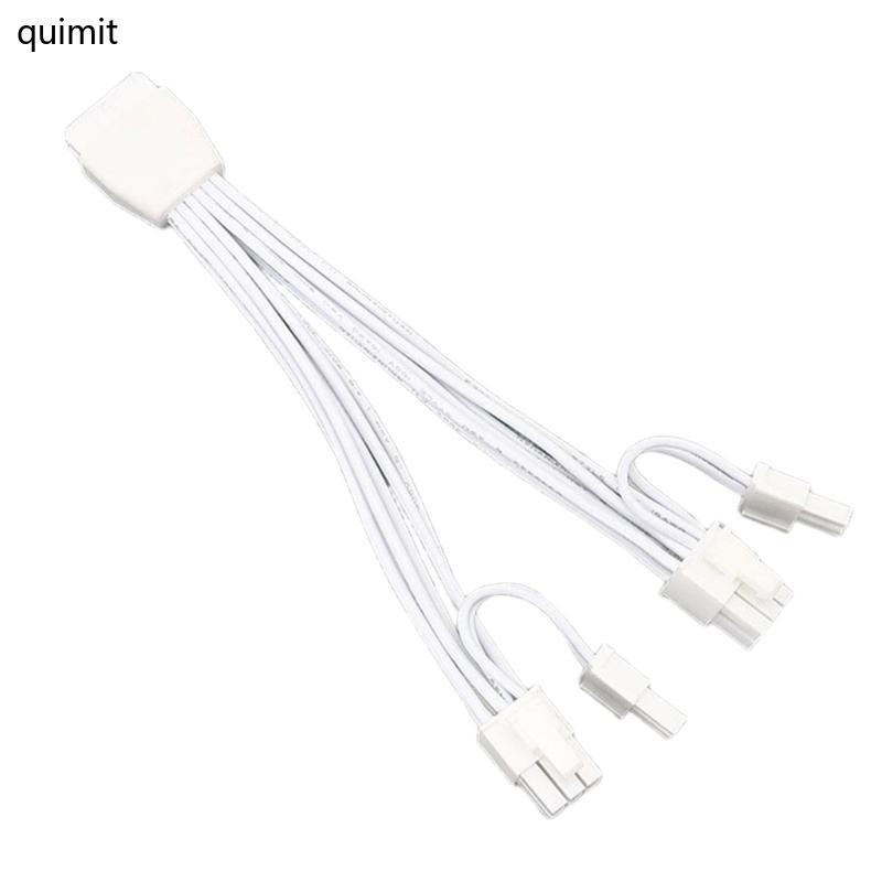 QUIM 12VHPWR สาย GPU 2x8PIN ถึง 16PIN GPU สายไฟ PCIe5 0 สําหรับกราฟิกที่ทันสมัย