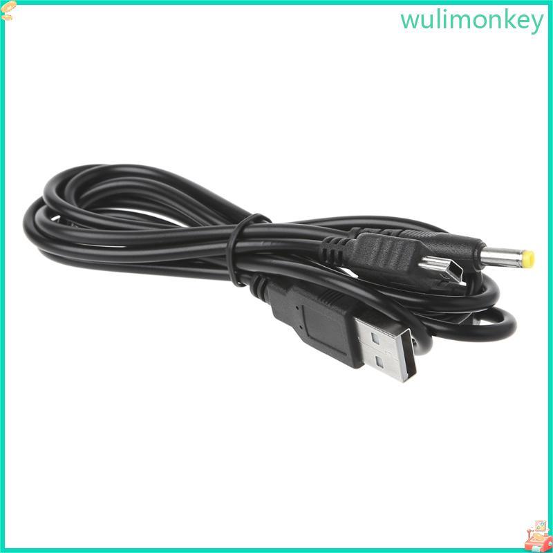 WU 1 2m 3 94ft 2-in-1 USB Data Cable สายชาร์จสําหรับ 2000 3000 คอนโซล