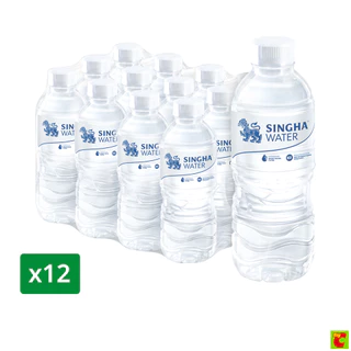 สิงห์ น้ำดื่มขวดเล็ก 330 มล. แพ็ค 12