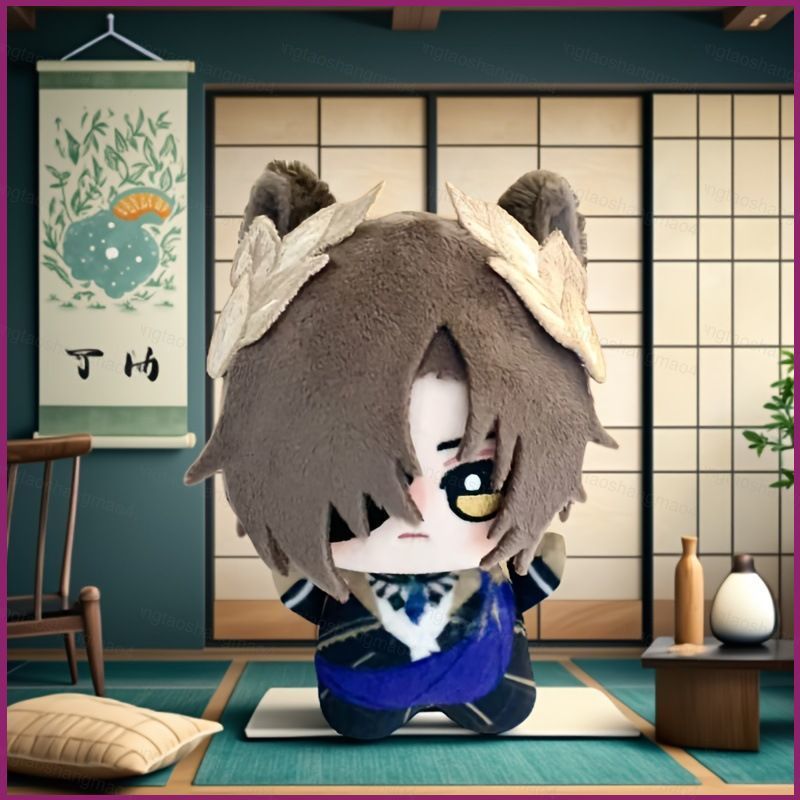 YT4 Arknights Tragodia Phantom Plushie เกมน่ารัก สินค้ากระเป๋าตุ๊กตา Charm