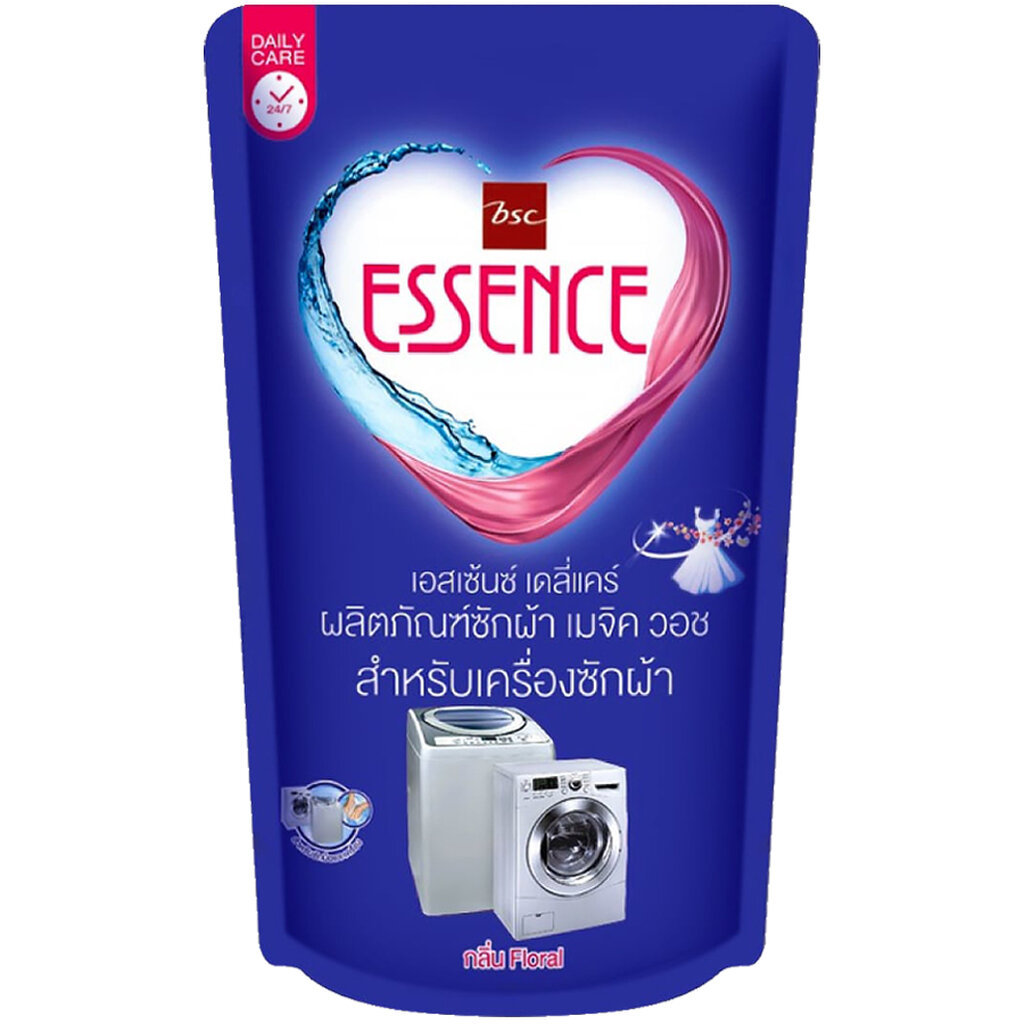 LeeMart น้ำยาซักผ้า เอสเซ้นซ์ Essence 700ML ชนิดถุง เอสเซนต์ จาก BSC รุ่น น้ำยาซักผ้า เอสเซ้นต์ ถุง 