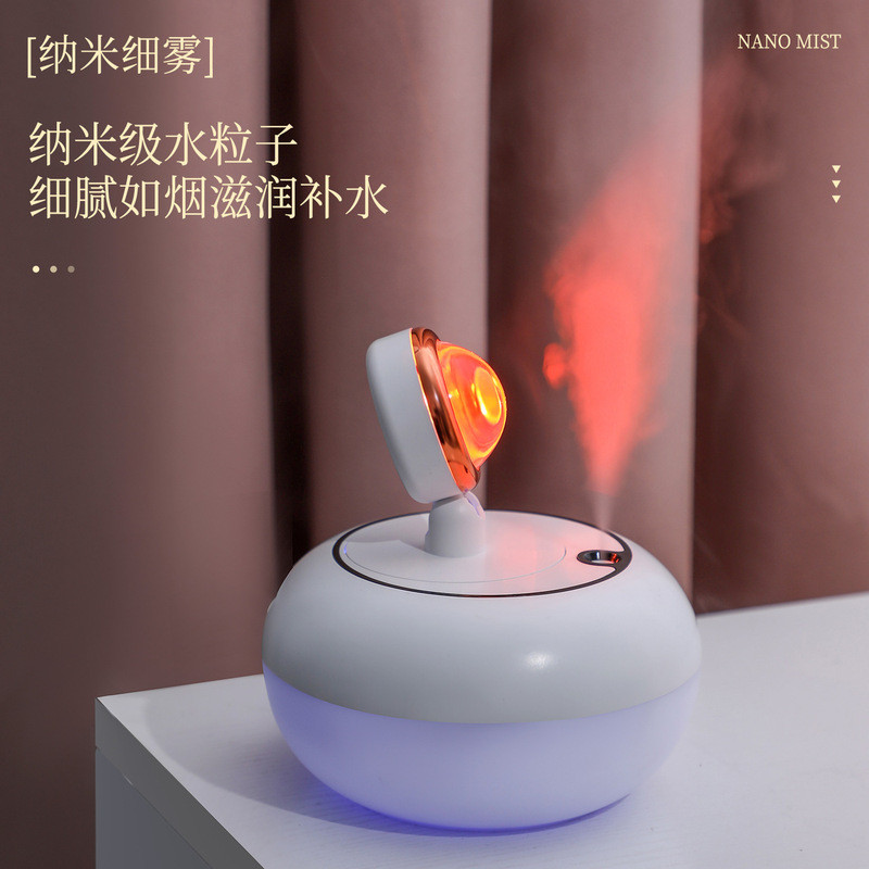 Sunset Sunset Light Humidifier ในครัวเรือนห้องนอน Mini Hydrating สเปรย์ ins สไตล์ Creative บรรยากาศ 