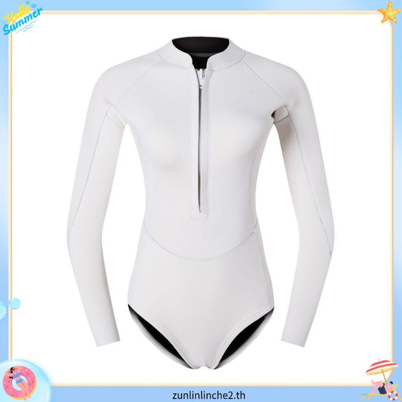 [KOKIYA2] 2 มม. Neoprene Breathable Wet Suit ดําน้ําบิกินี่ความร้อนสําหรับผู้หญิง