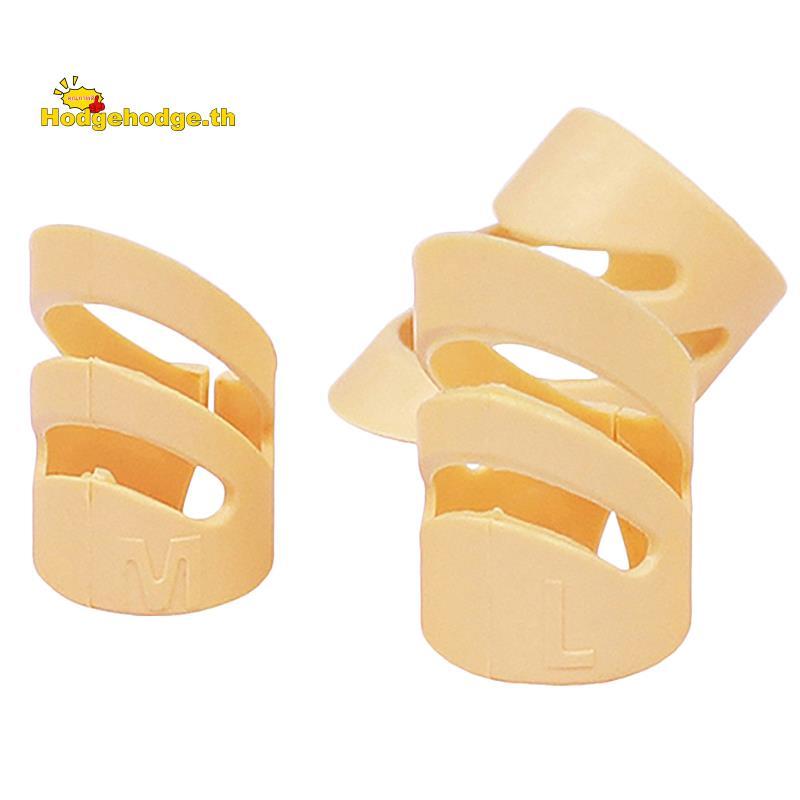 [Hodgeehodge]2 ชุด Picks กีตาร์อะคูสติกไฟฟ้า Ukulele Index Finger Pick กีตาร์ Stringed Instrument Pa