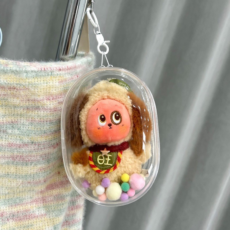 P0pmart Storage Pouch Bag 13cm Twin(kle) Cry(baby) Haci(pu) Skull(panda) Pucky Beanie Baby Zora/ กระ