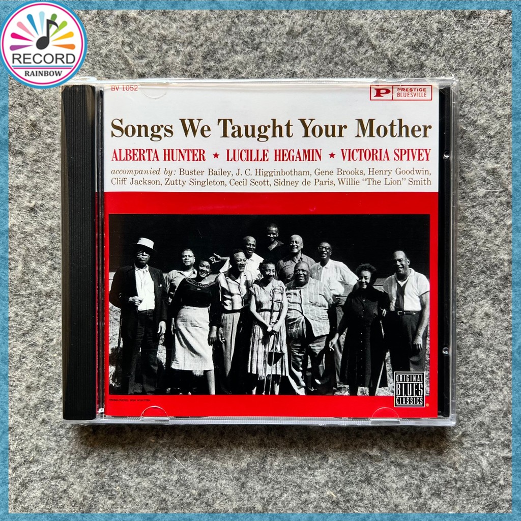 Alberta Hunter Lucille Hegamin Songs We Taught Your Mother Original CD Album [Sealed] Brand New 1Z05