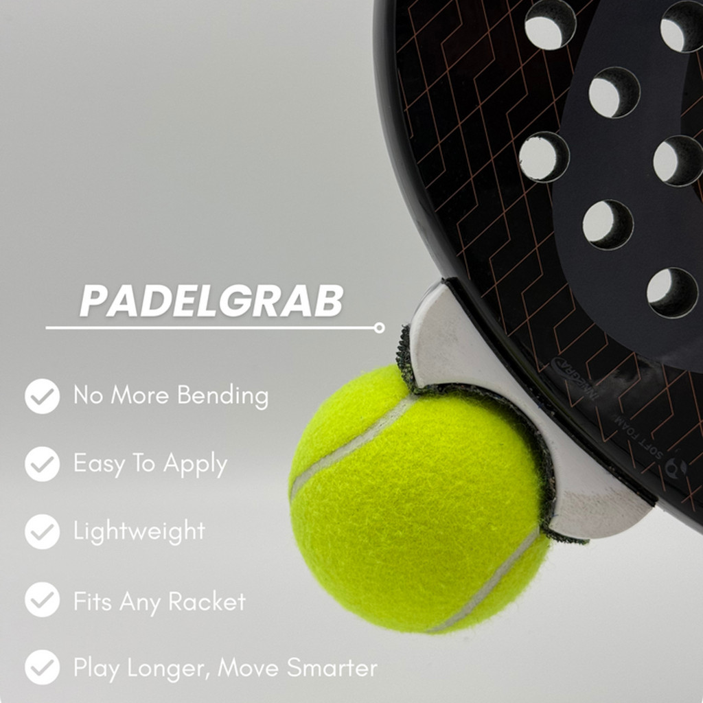 Padel Cushionet ball Retrievering Cross-Border Board Tennis Picker สามารถติดตั้งบนแร็กเก็ต