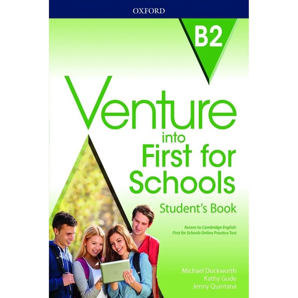 Bundanjai (หนังสือเรียนภาษาอังกฤษ Oxford) Venture into First for Schools B2 : Student's Book Pack (P