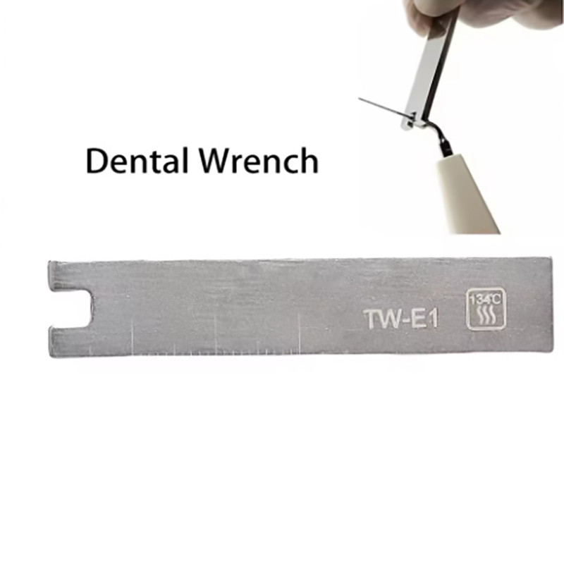 2 ชิ้นทันตกรรมประแจแรงบิด Spanner Key Ultrasonic Scaler รูปที่ 4