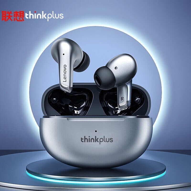 หูฟัง Lenovo lp5 หูฟังตัดเสียงรบกวนในหูสําหรับเล่นกีฬาแบบสองข้างเหมาะสําหรับ Apple Huawei❈Z3.23