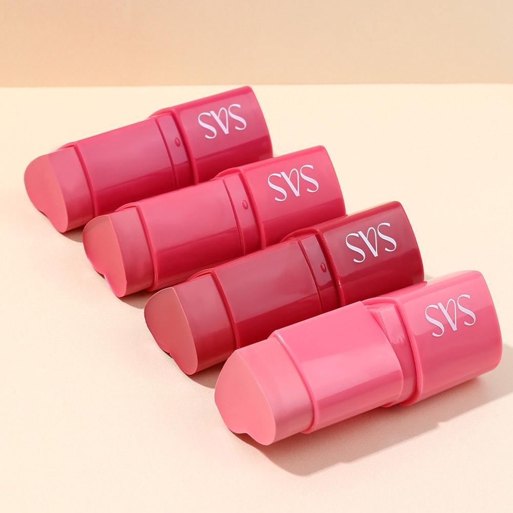 Functional Blush Stick กันน้ํา Easy Color Face Rouge Lasting Cream Brightening High Blusher Q5b8