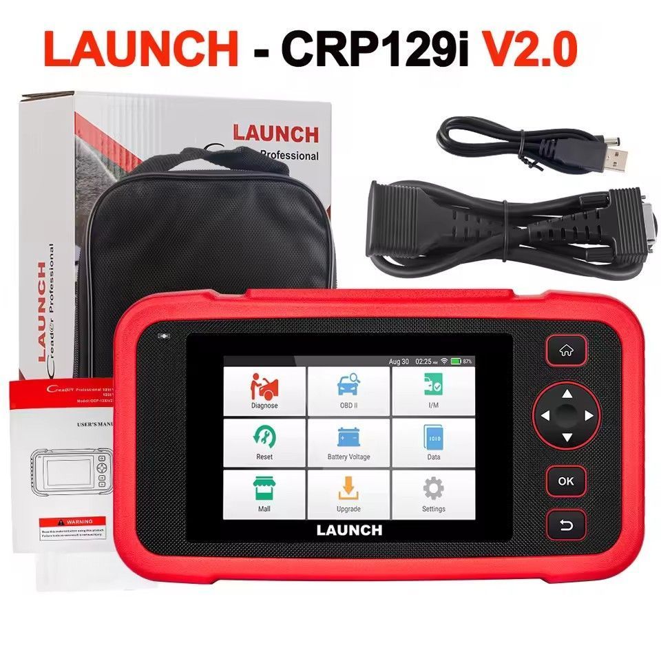 เครื่องสแกน OBD2 LAUNCH X431 CRP129i V2.0 2025 วินิจฉัยรถยนต์